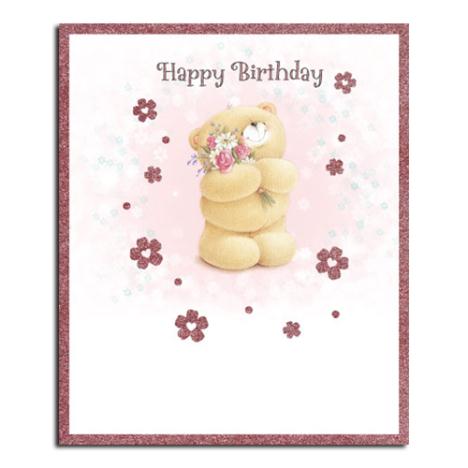 Happy Birthday Flowers Forever Friends Card